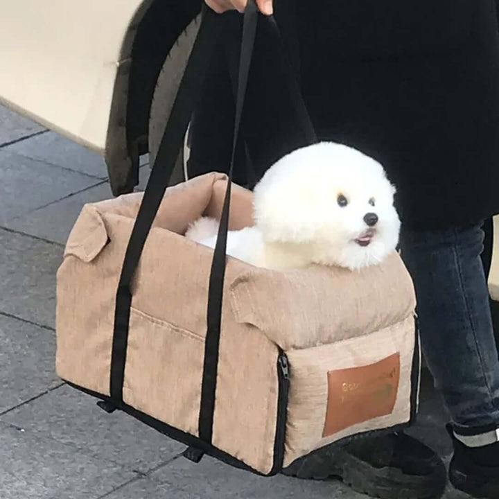 Pouf pour chien pour voyager en toute sécurité