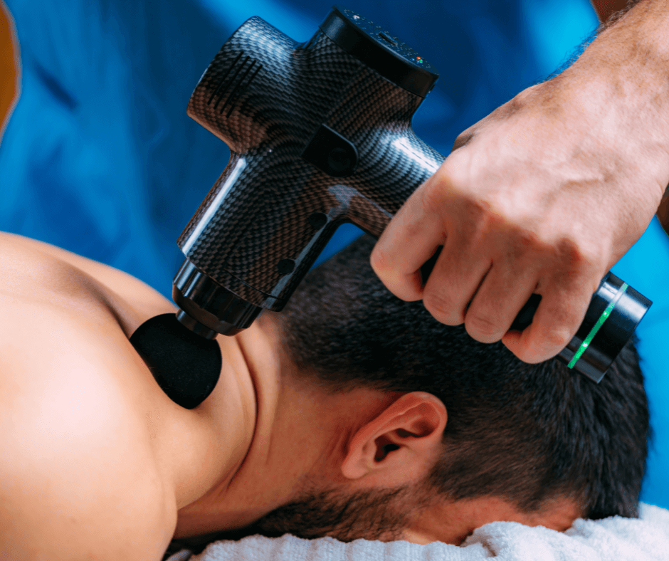 Professionelles Massagegerät - Muskelentspannung