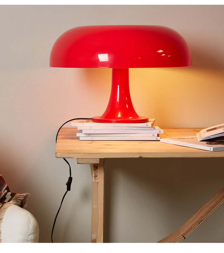 Lampe de table LED moderne au design champignon