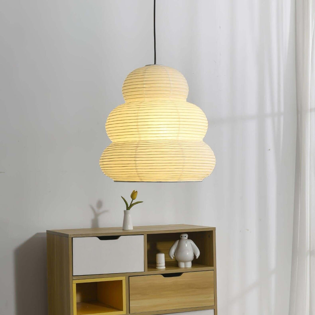 Lampe suspendue en papier de riz 40cm