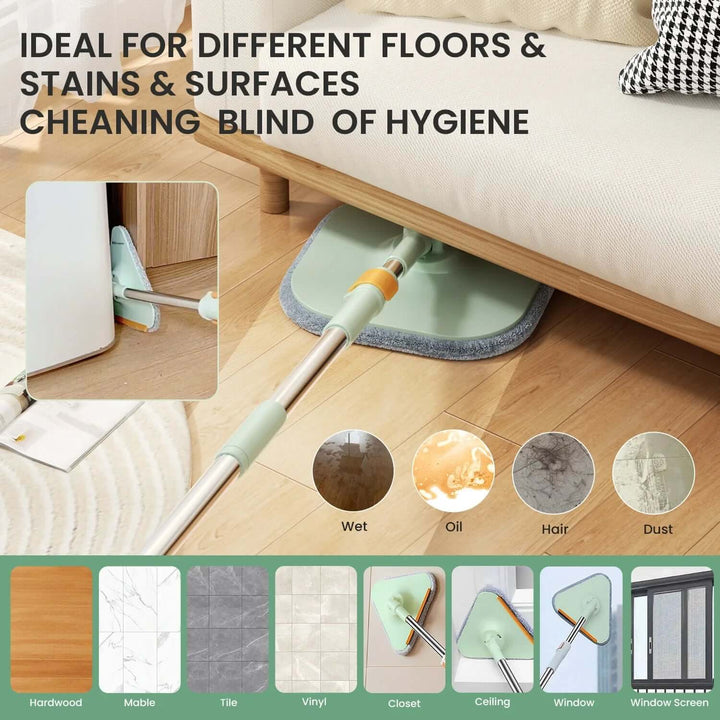 Rotierender Wischmopp mit Eimer - SpinMop