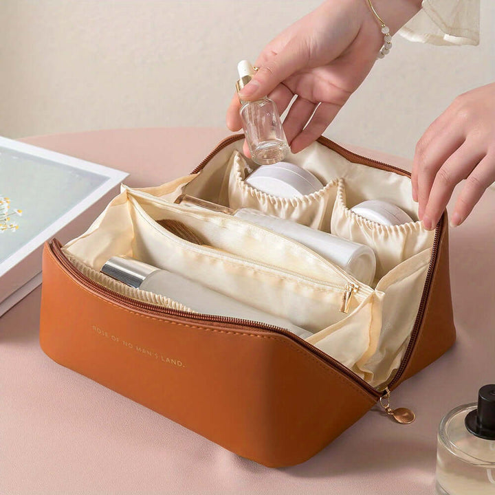 Reise Kosmetiktasche - Organizer mit Reißverschluss