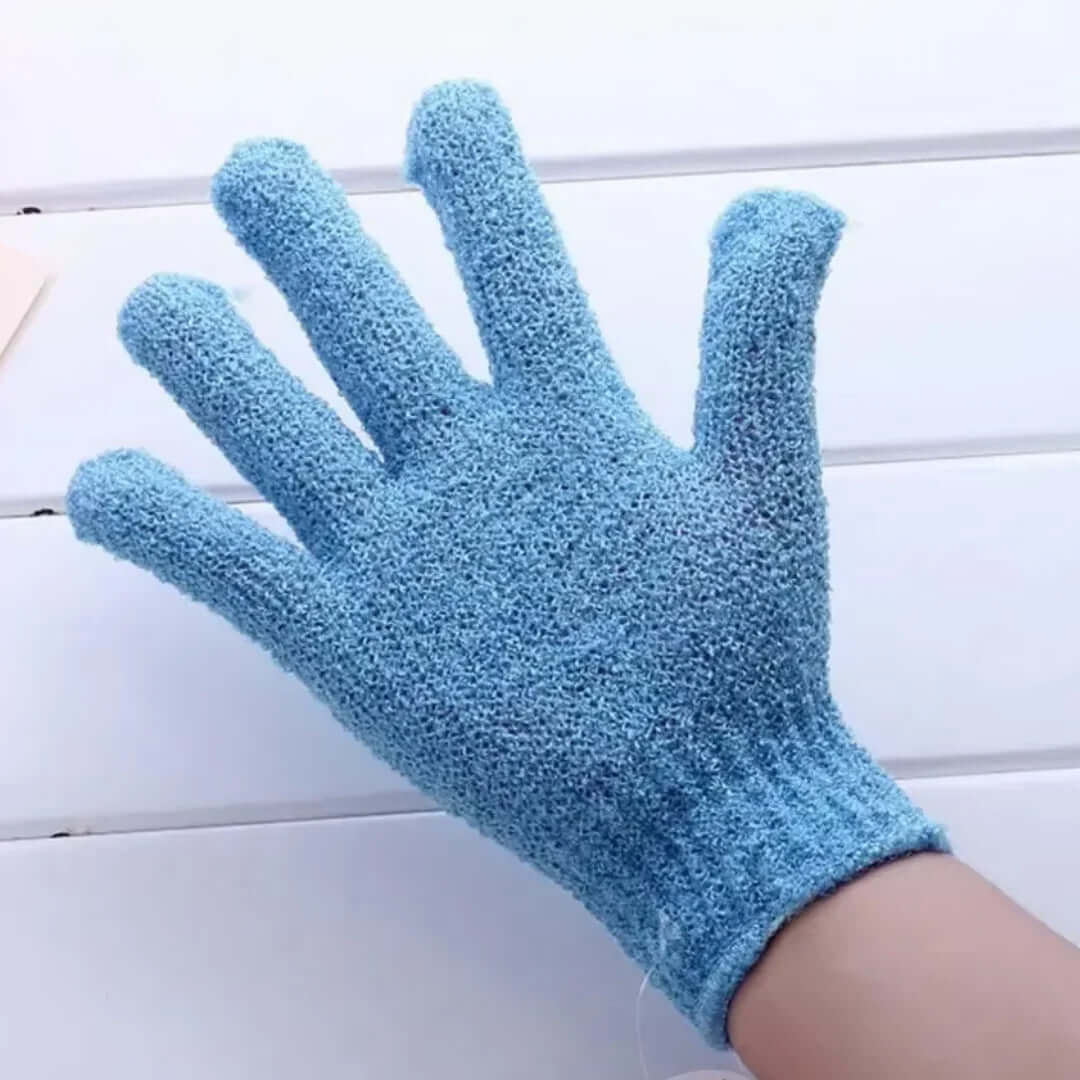 2x Peelinghandschuhe - Für samtweiche Haut