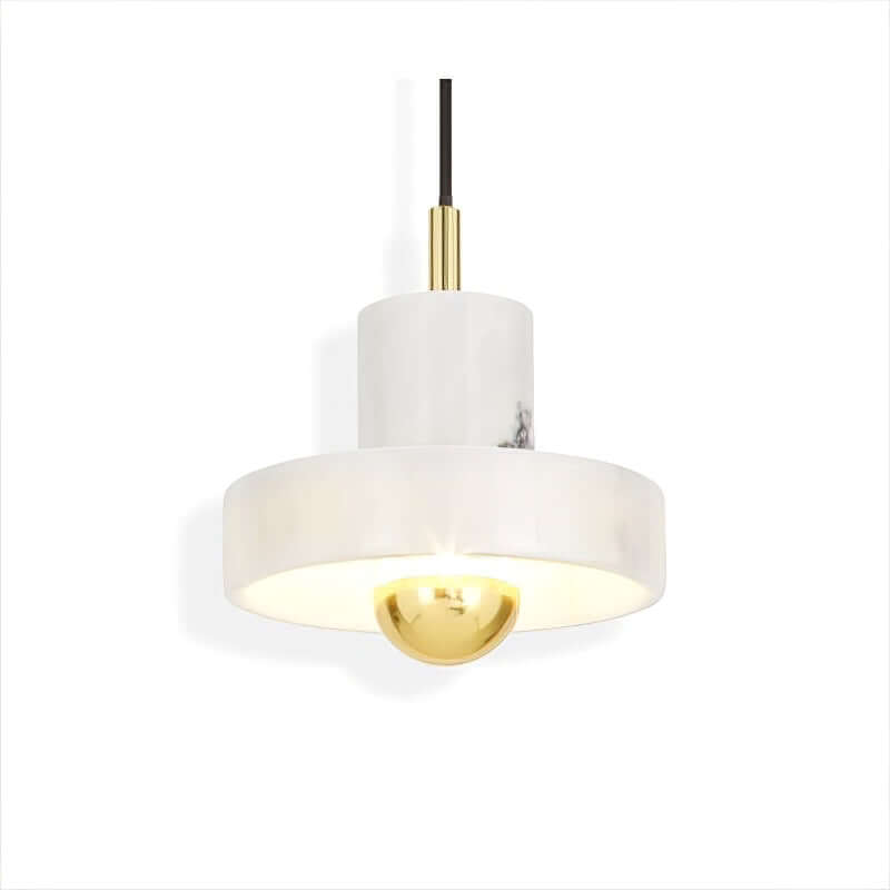 Marmor Hängeleuchte mit integrierter LED