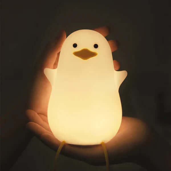 Veilleuse canard mignonne, aide au sommeil de bébé