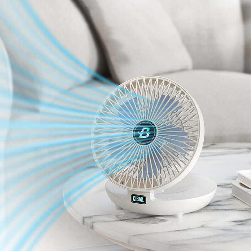 Petit ventilateur pliable, USB, 3 vitesses