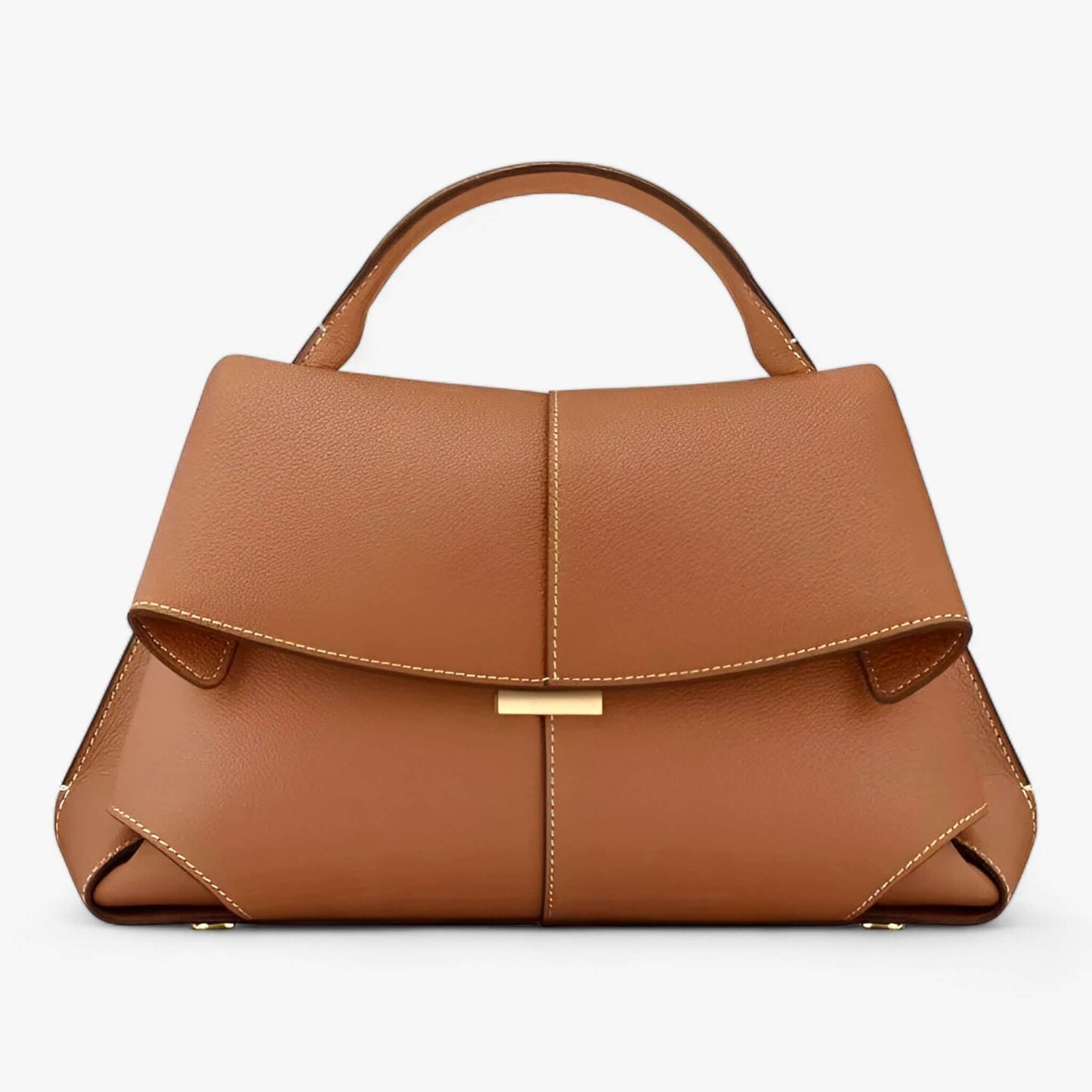 Sac à main en cuir à roulettes pour femme