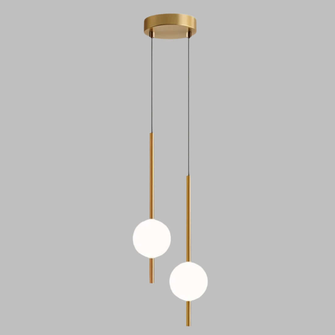 Moderne Glaskugel Pendelleuchte