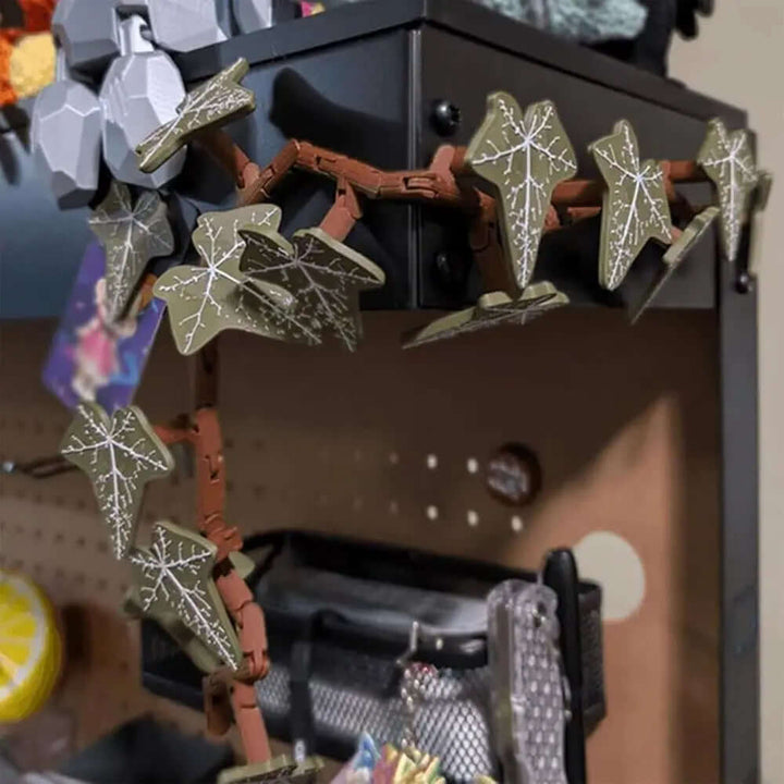 Aimant de réfrigérateur motif lierre - décoratif et pratique