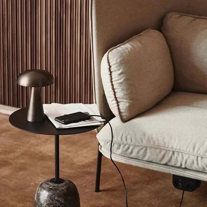 Lampe de table LED, sans fil et rechargeable