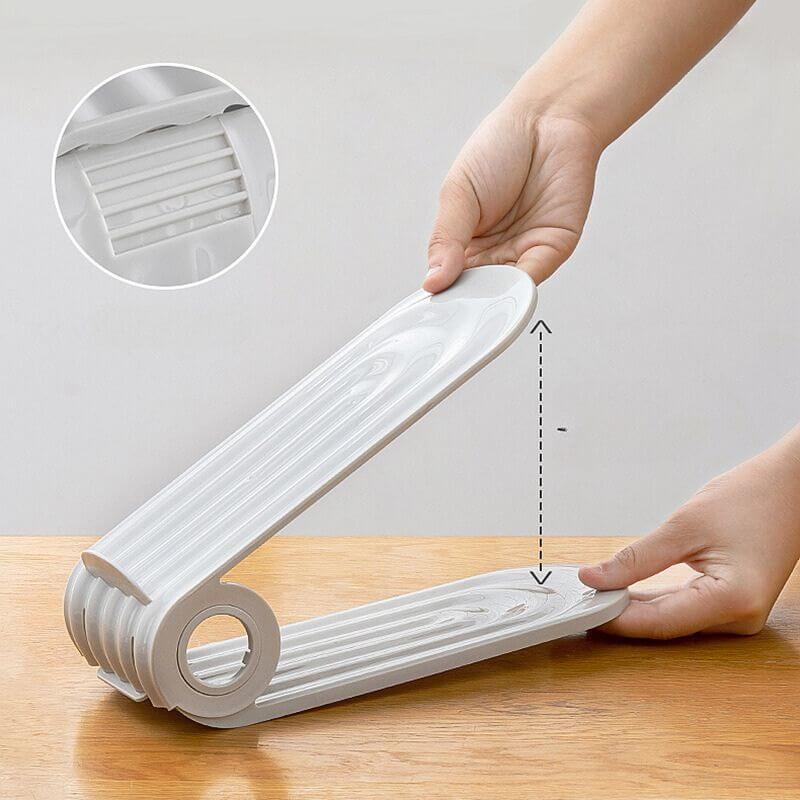 Organisateur de chaussures - boîte à chaussures peu encombrante