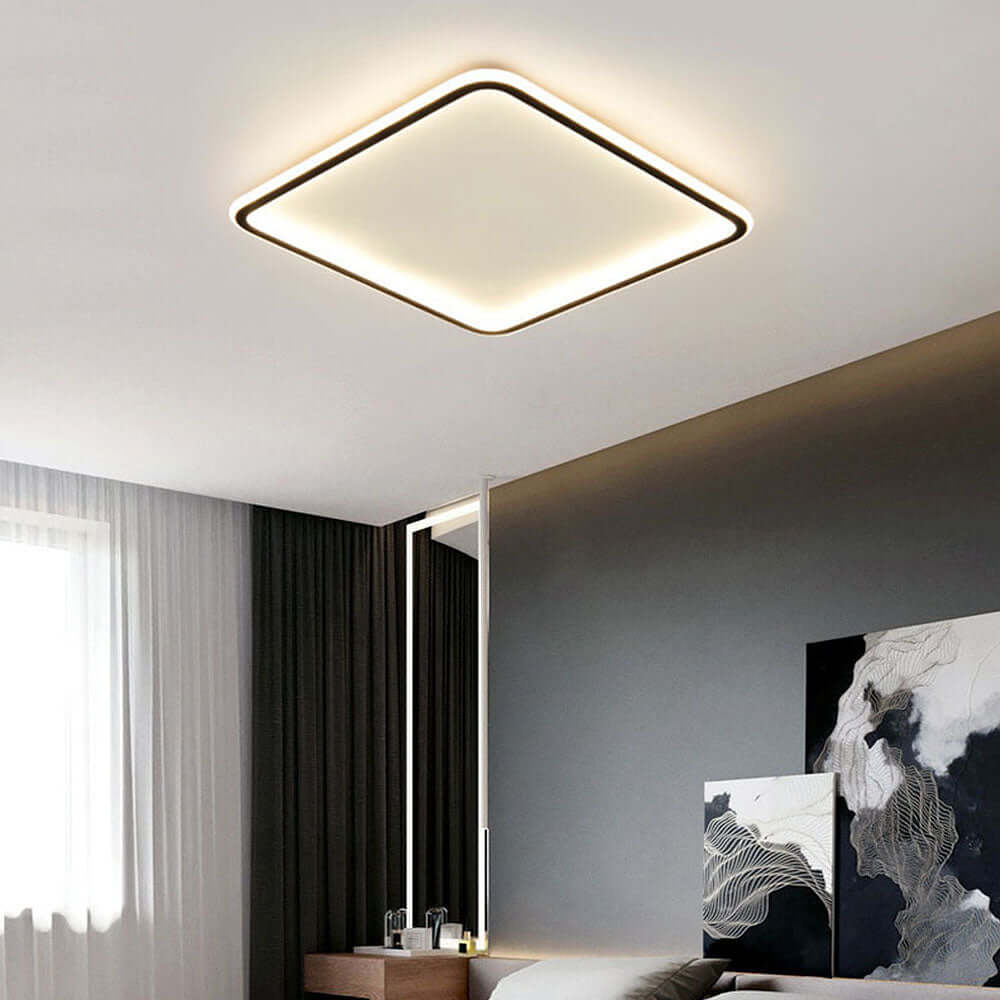 Quadratische LED Deckenleuchte