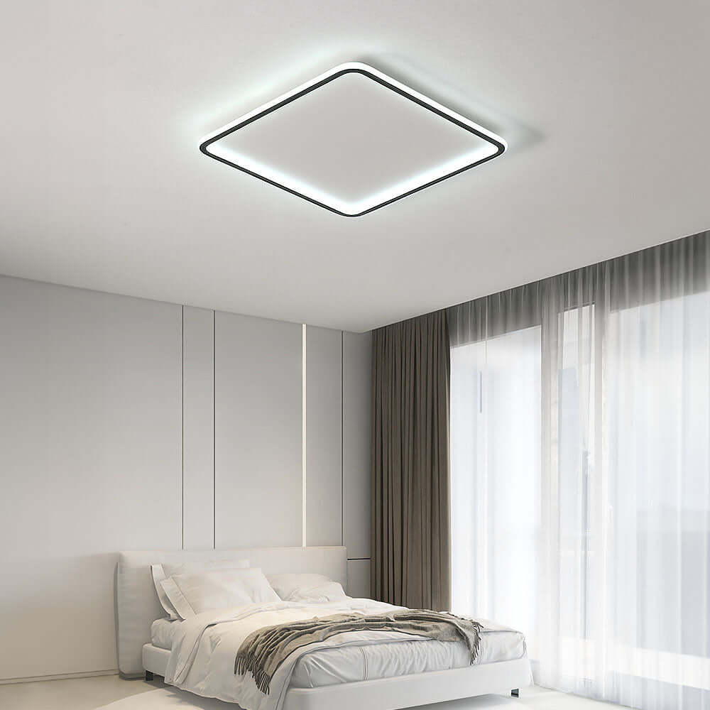 Quadratische LED Deckenleuchte