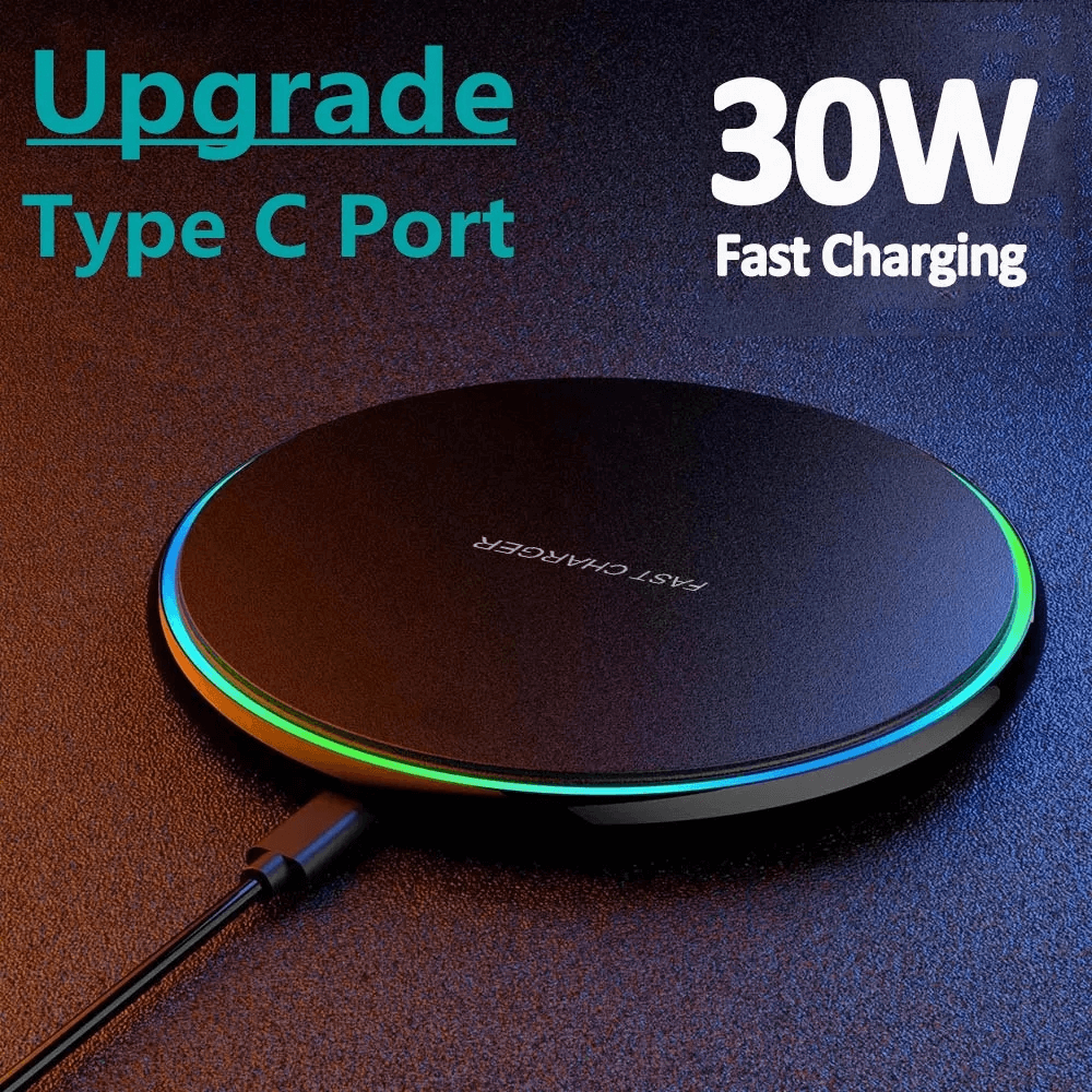 30W Induktionsladegerät Schnellladestation für Smartphones