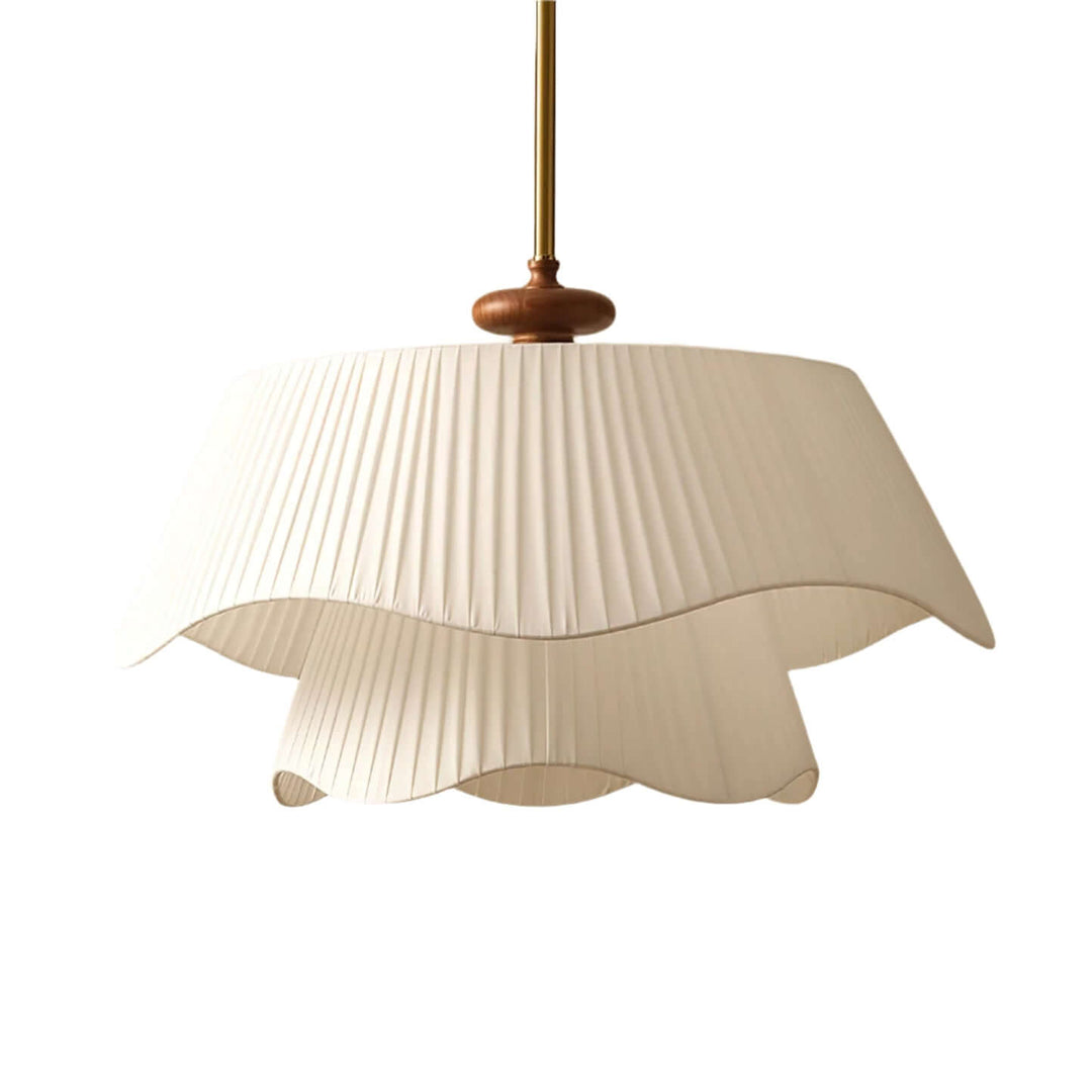 Suspension moderne avec des accents métalliques