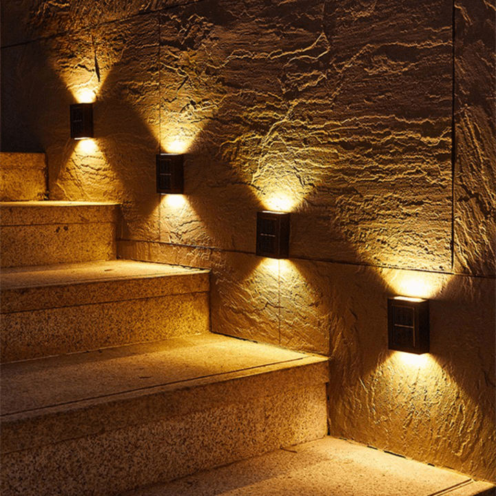 Applique murale solaire à LED pour l'extérieur