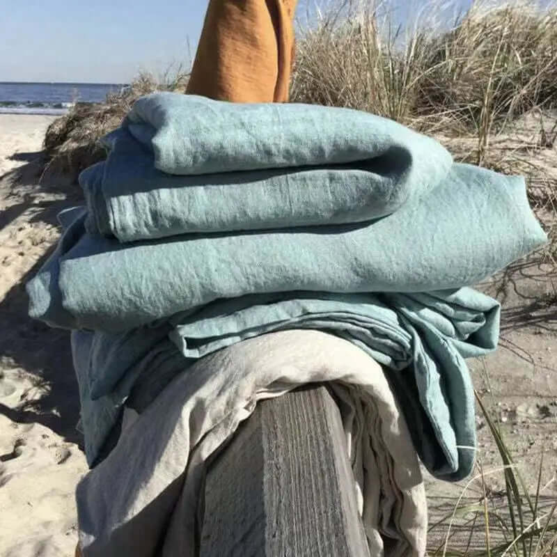 Parure de lit en lin pour plus de confort