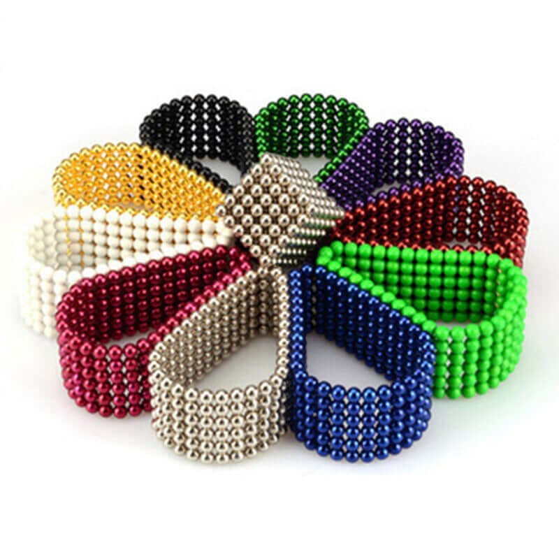 KreativSet mit 216 Magnetischen Kugeln - Feinmotorikspielzeug