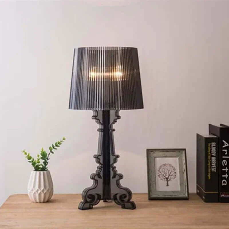 Verstellbare Acryl Tischlampe Barock Design