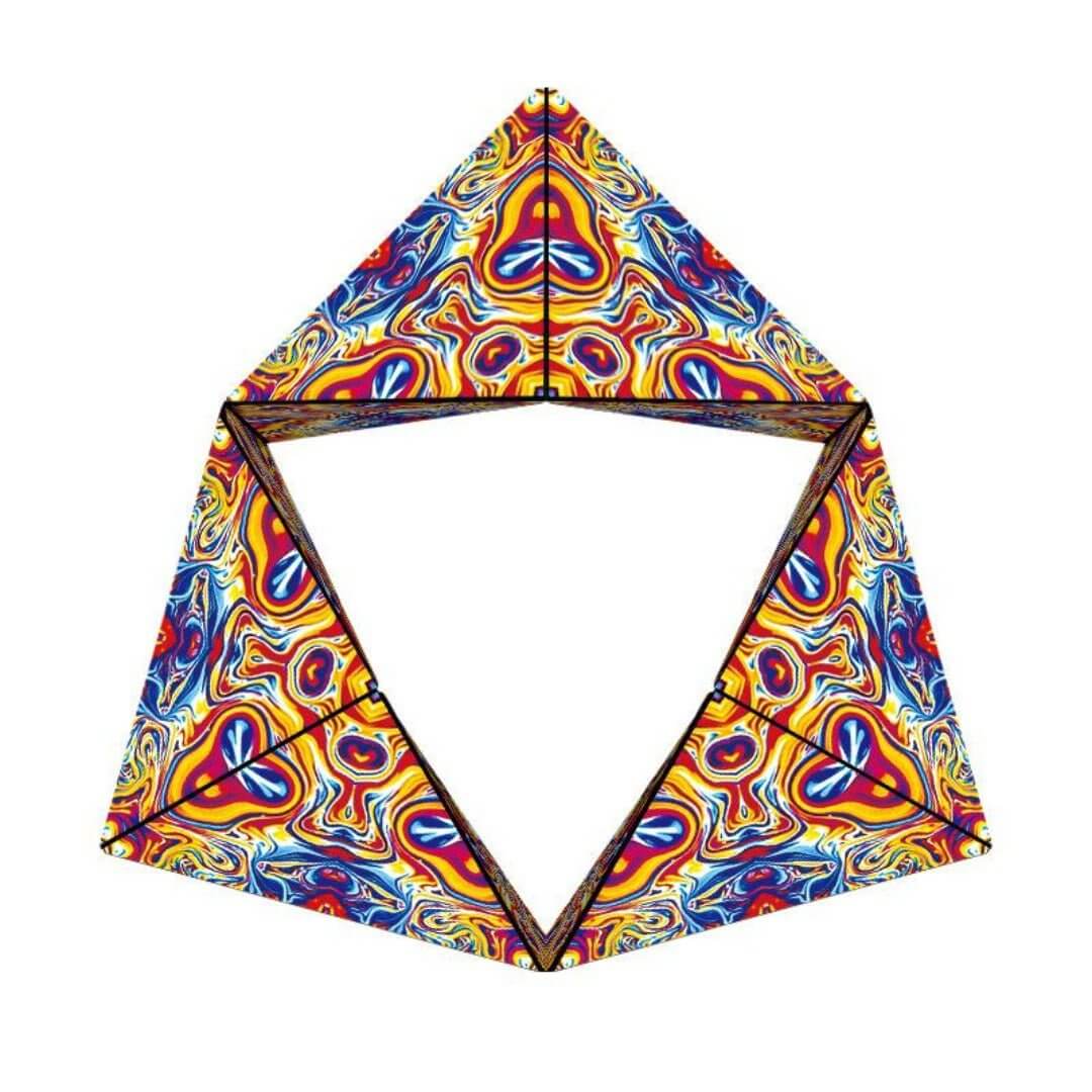 Magnetischer Kreativwürfel: Formen & - Muster