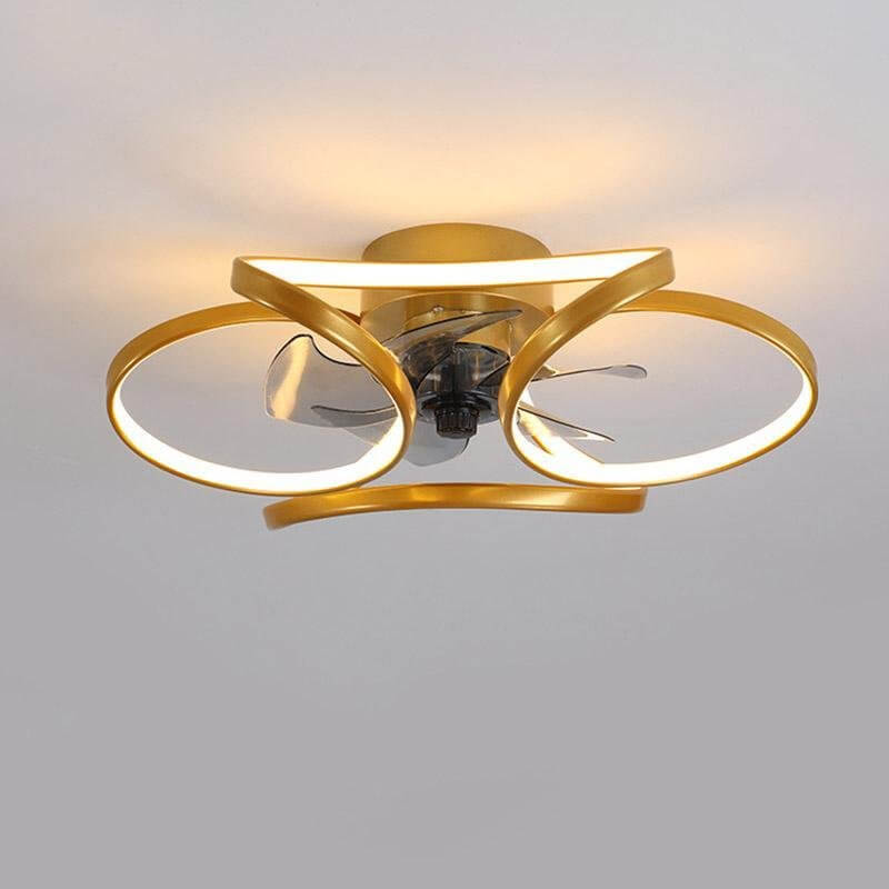 Moderne LED Deckenventilator