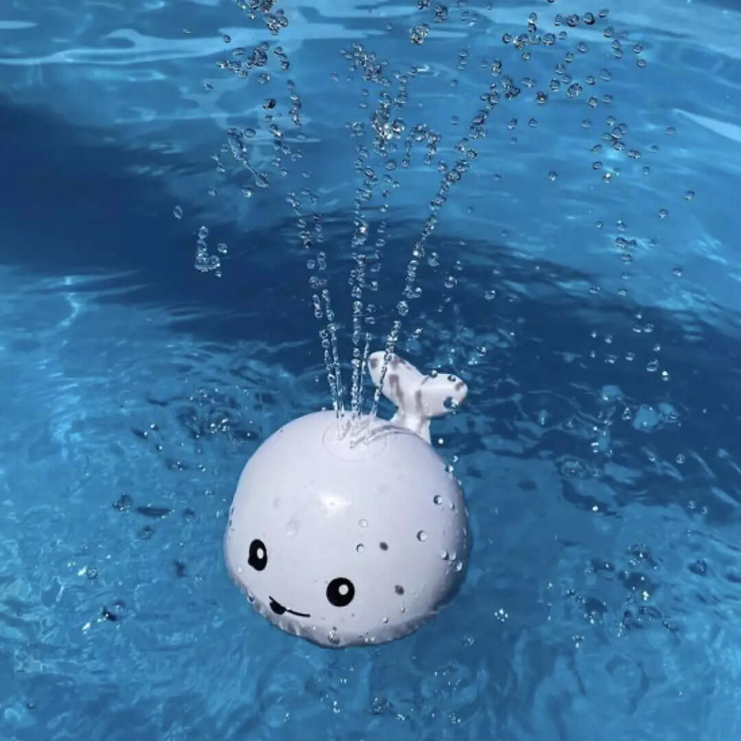 Bade-Wal mit Licht & Wasserspaß - Kinderspielzeug