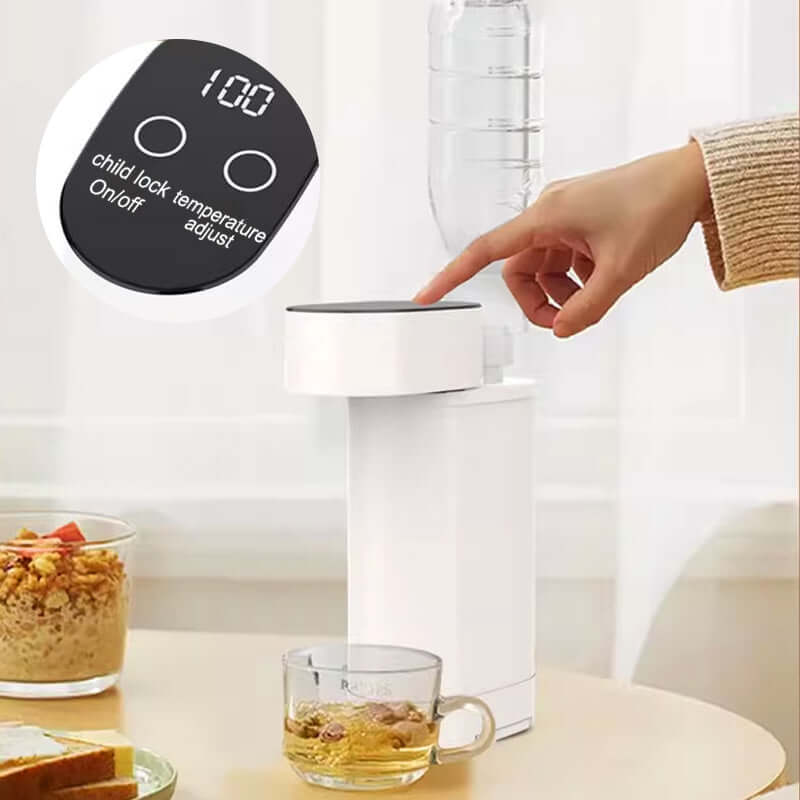 Tragbarer Schnell-Wasserkocher, 5 Temperaturstufen