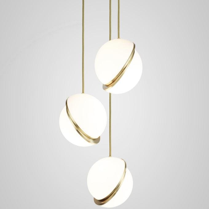 Suspension en forme de lune Design moderne