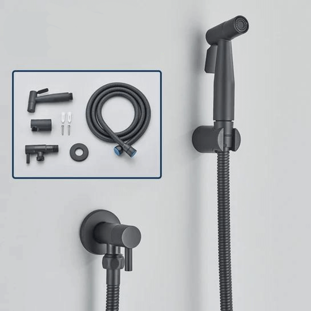 Bidet Handbrause Duschkopf für WC Hygiene Edelstahl