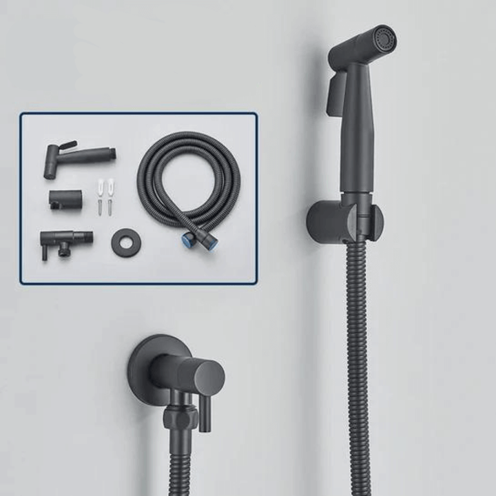 Bidet Handbrause Duschkopf für WC Hygiene Edelstahl
