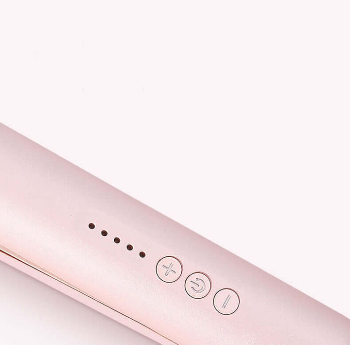 Fer à friser et lisseur 2 en 1 pour une coiffure polyvalente