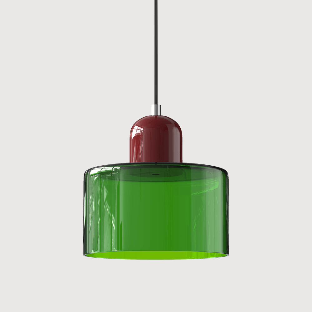 Bauhaus Glaspendelleuchte Modern