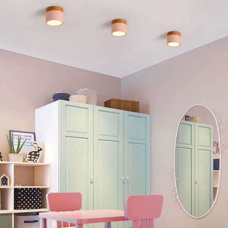 Plafonnier LED moderne, style Morandi