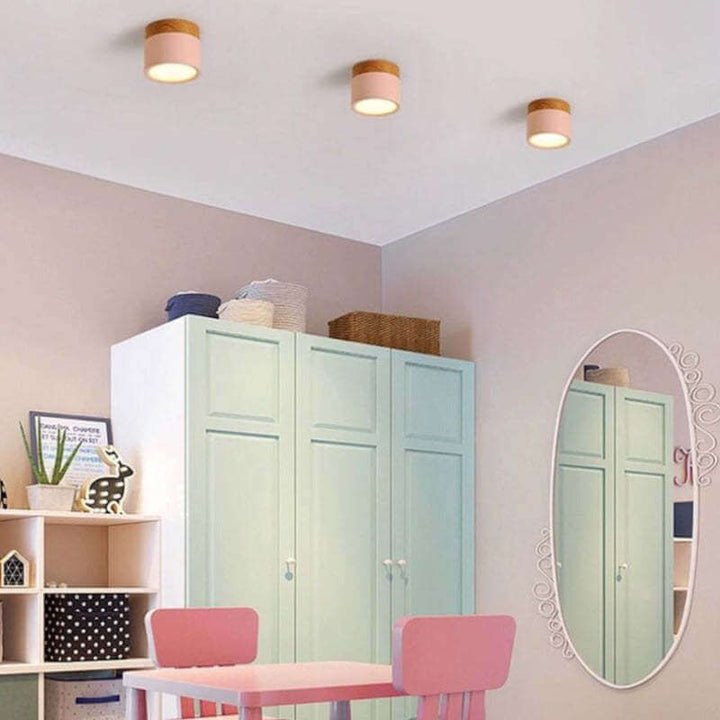 Plafonnier LED moderne, style Morandi