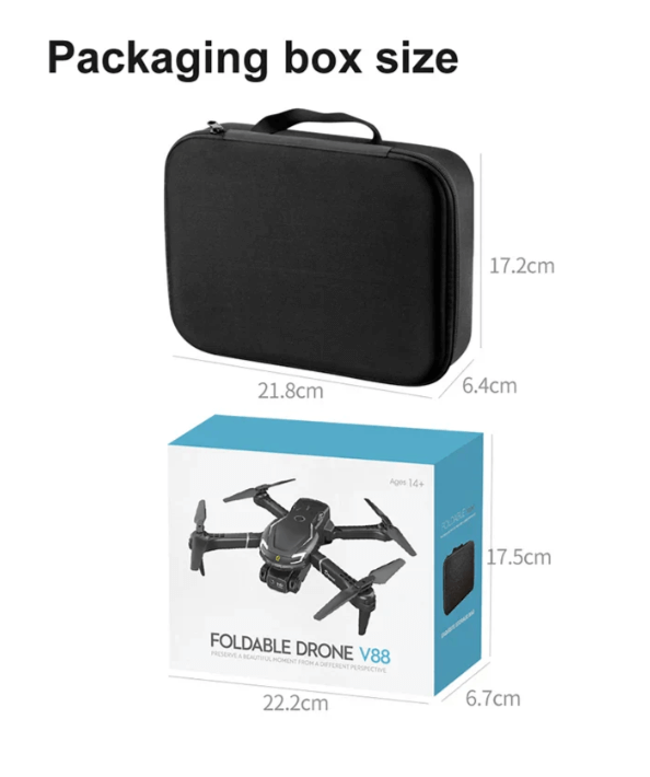 Kompakte Drohne mit 8K Kamera & GPS