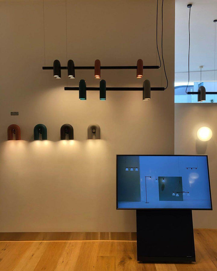 Verstellbare U-förmige LED Wandleuchte