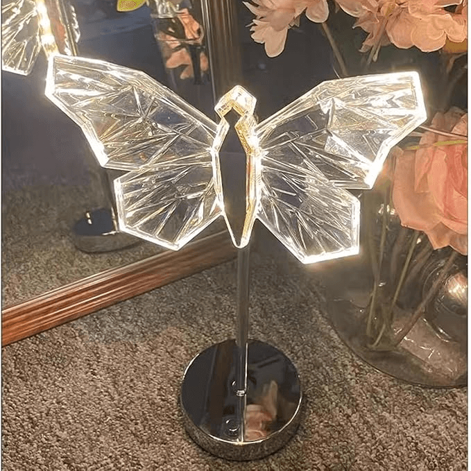 Dekorative Schmetterling Tischlampe mit LED