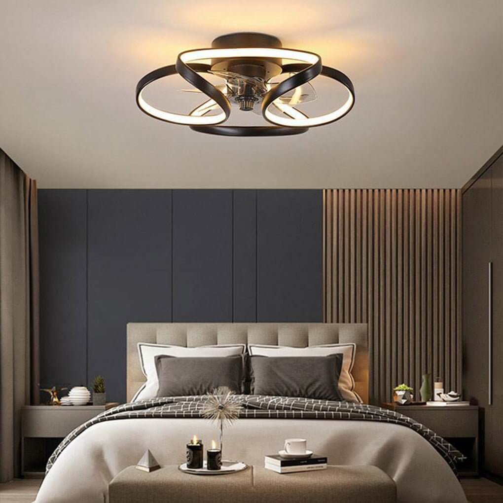 Moderne LED Deckenventilator