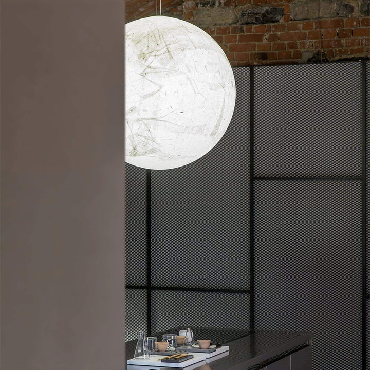 Suspension en soie Moon - design moderne