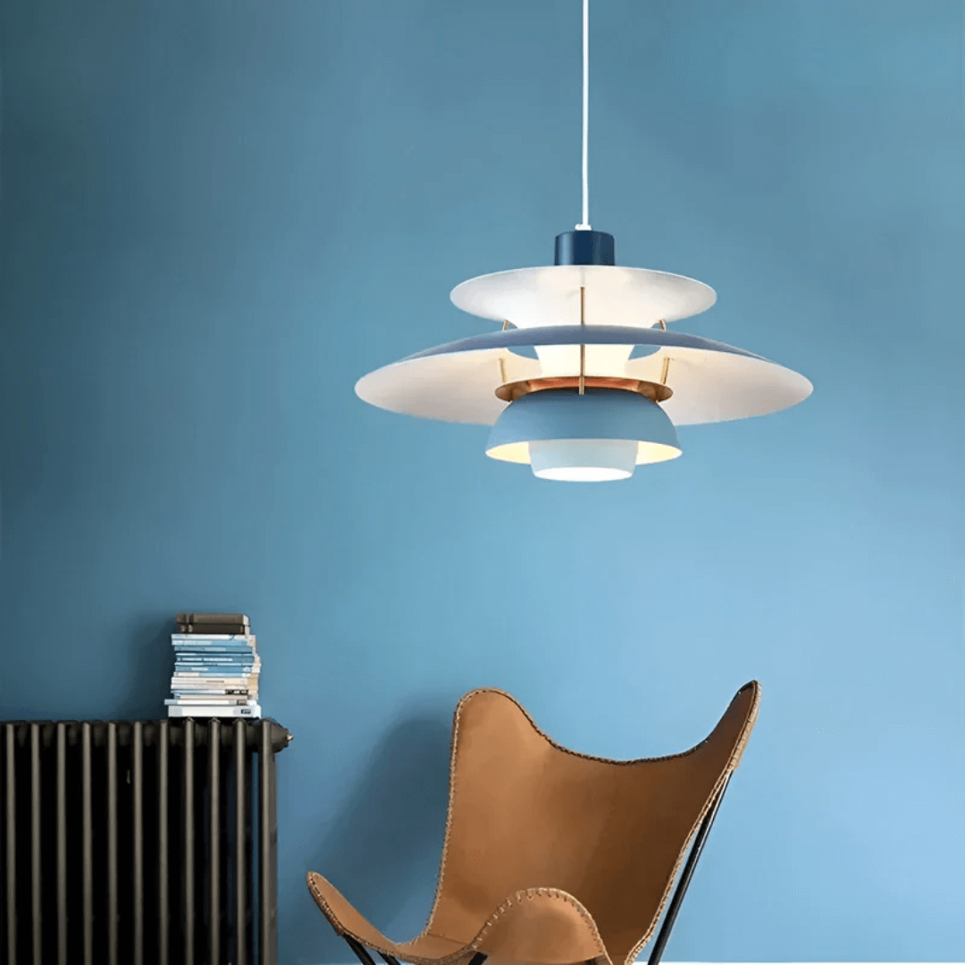 LED Pendelleuchte Modern Bunt Metall Design
