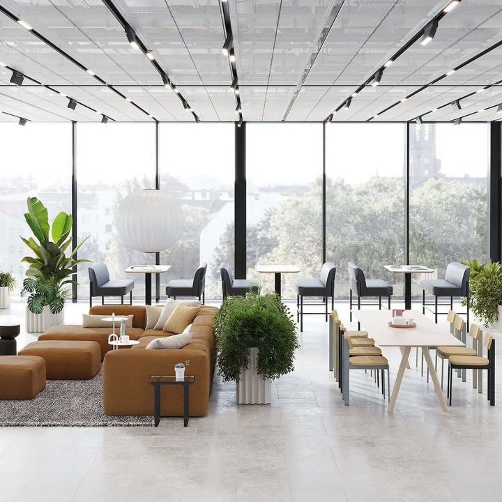 Lampe suspendue moderne blanche - soie et acier