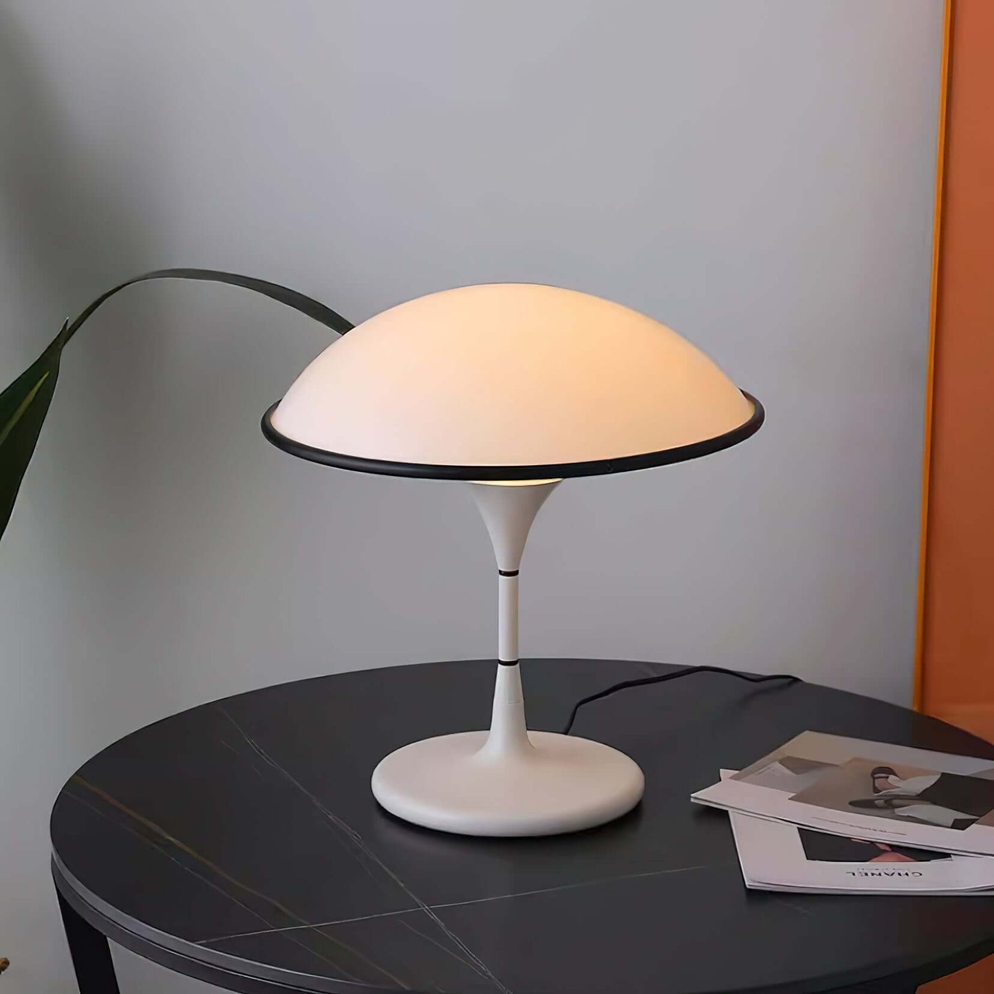 Designer Tischlampe Fontana Schwarz