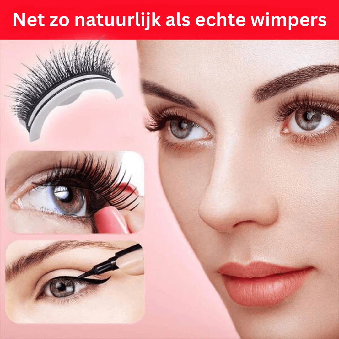 Selbstklebende Wimpern - Mühelos & Schnell