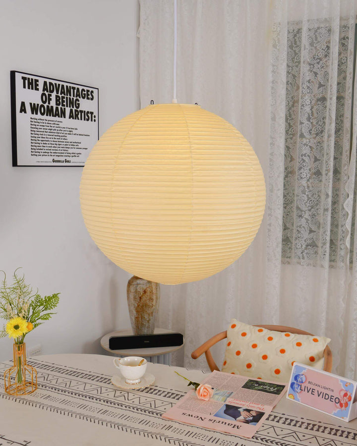 Lampe suspendue en papier - différentes tailles