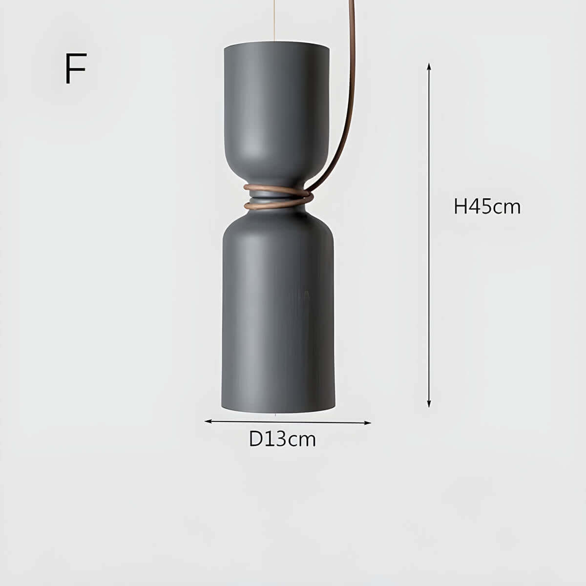 Geometrische LED Pendelleuchte Modernes Design