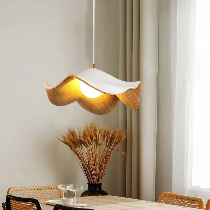 Lampe suspendue design en forme de fleur de lotus