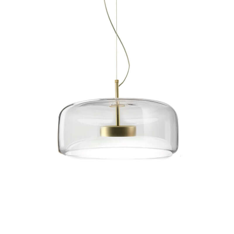 Elegante Glas-Pendelleuchte