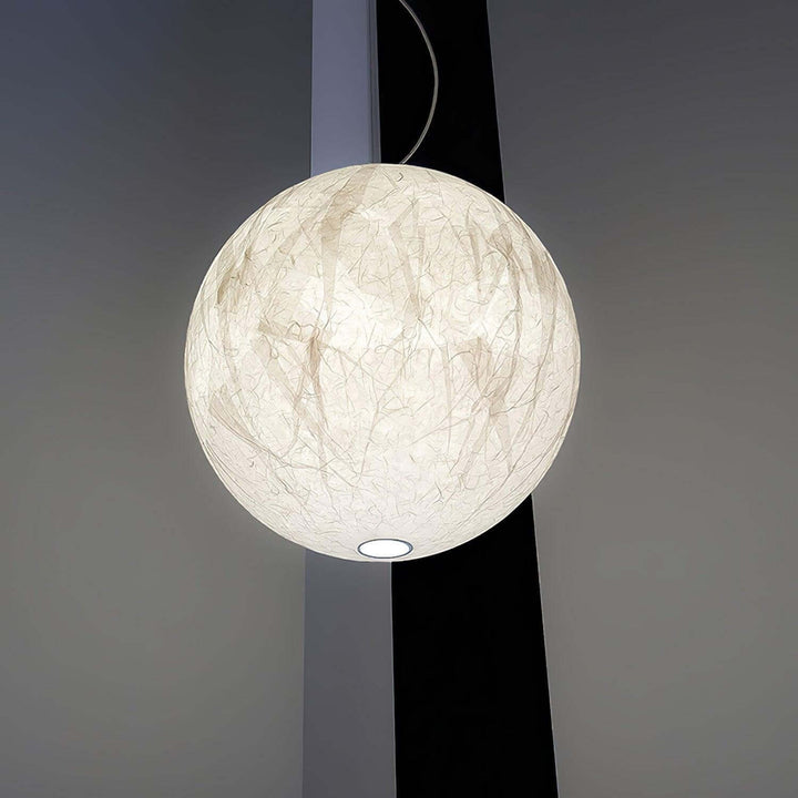 Suspension en soie Moon - design moderne