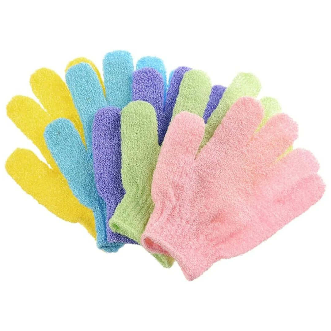 2x Peelinghandschuhe - Für samtweiche Haut