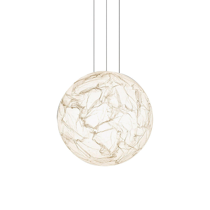 Suspension en soie Moon - design moderne
